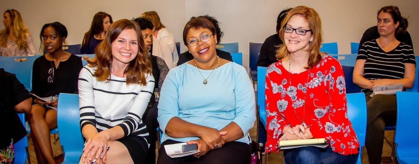A group of women from LCWAG's free entrepreneurial resources